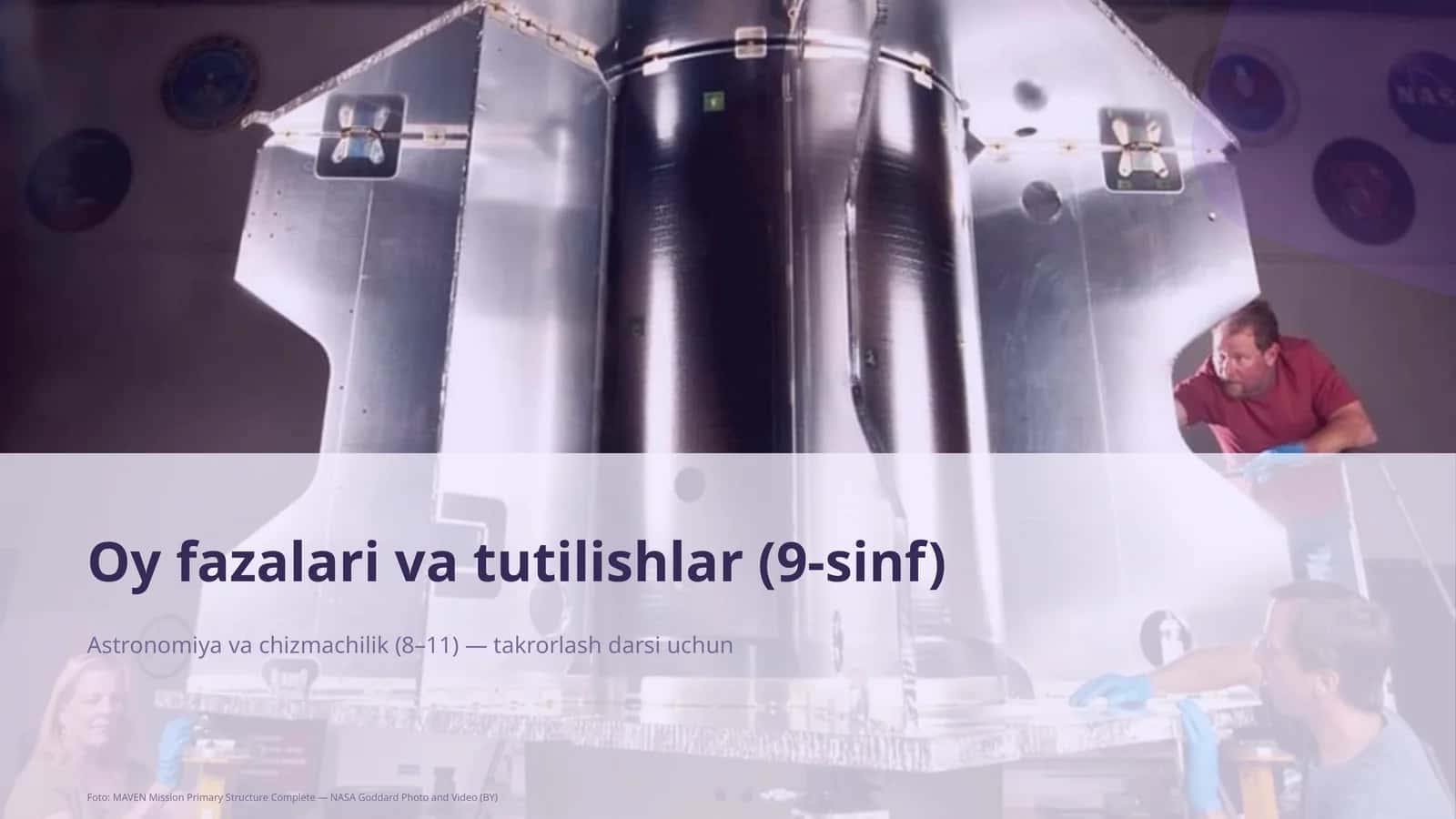Oy fazalari va tutilishlar (9-sinf) 1