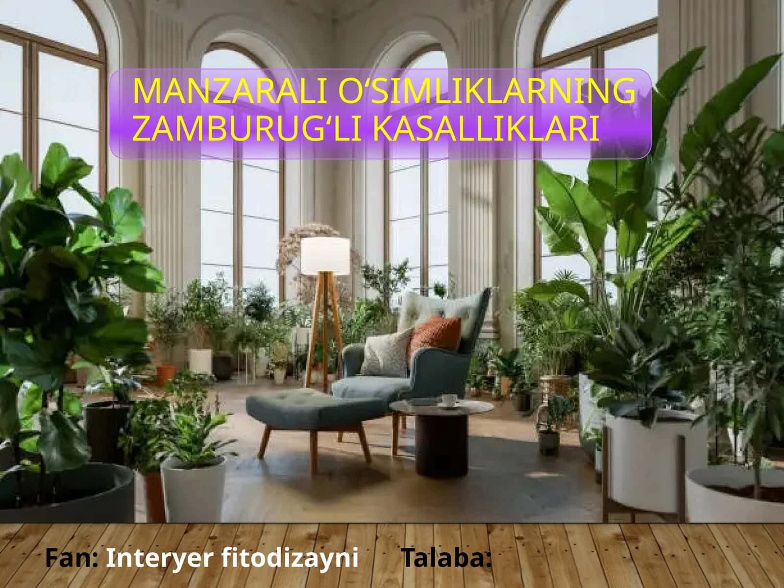 Manzarali o'simliklar kasalliklari 1