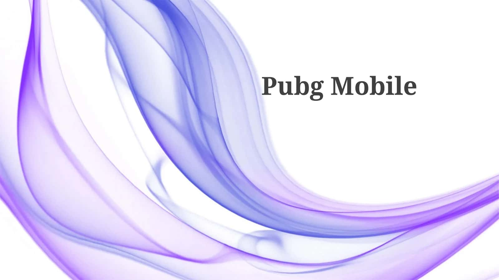 Pubg Mobile 1