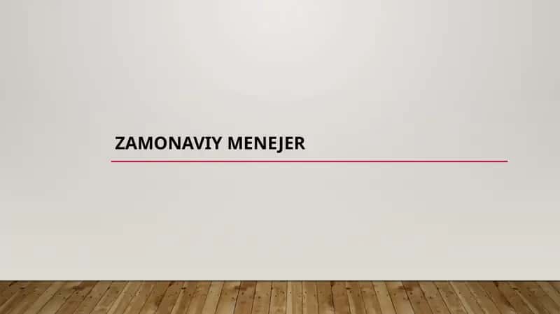 Zamonaviy menejer 1