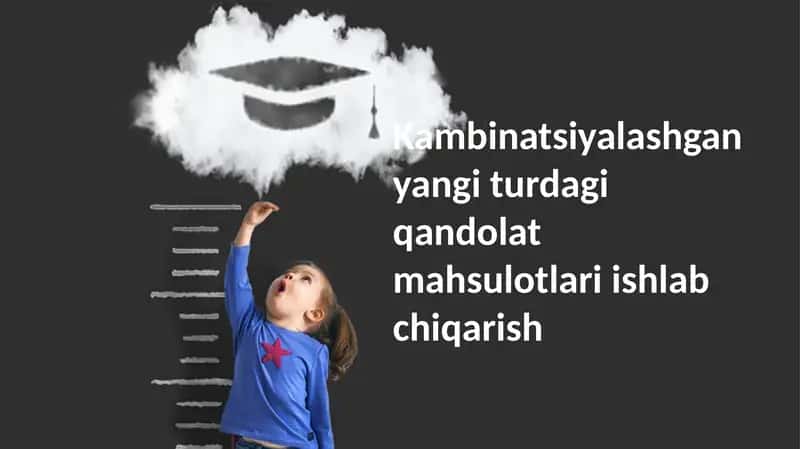 Yangi turdagi qandolat mahsulotlari ishlab chiqarish 1