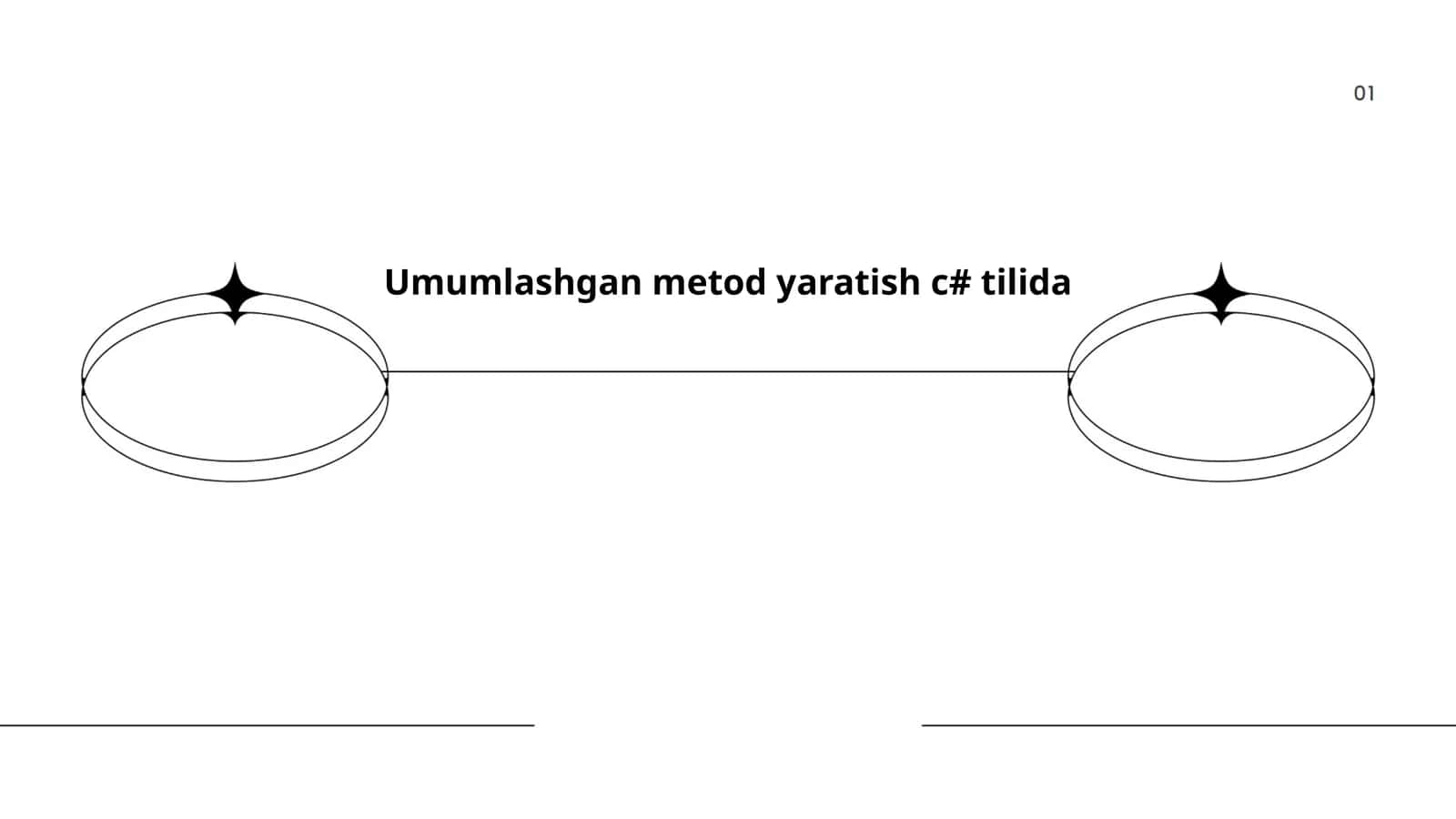 Umumlashgan metod yaratish c# tilida 1