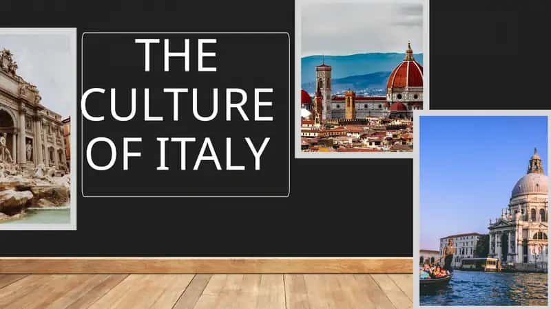THE CULTURE OF ITALY 1