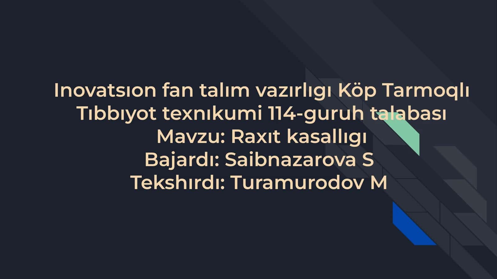 Raxıt kasallıgı 1
