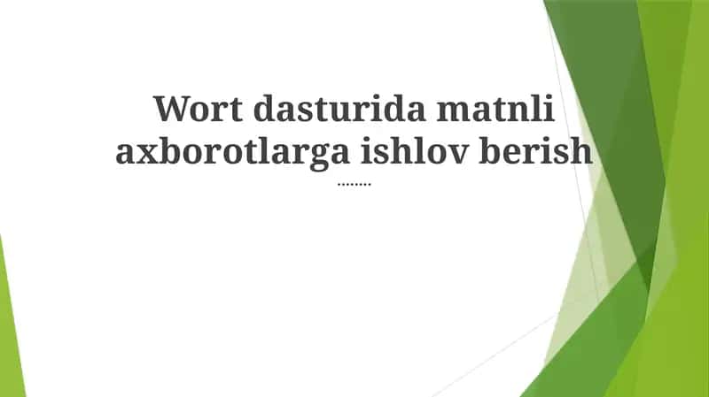 Wort dasturi 1