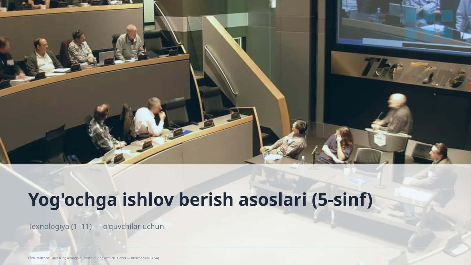 Yog'ochga ishlov berish asoslari (5-sinf) 1