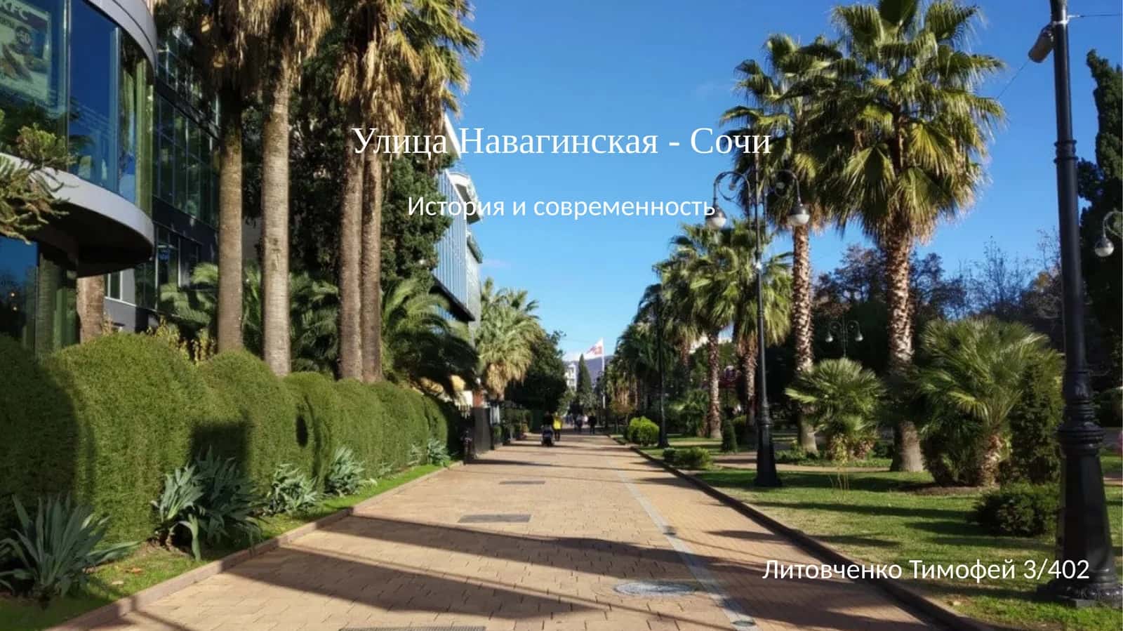 История и современность улицы Навагинская 1