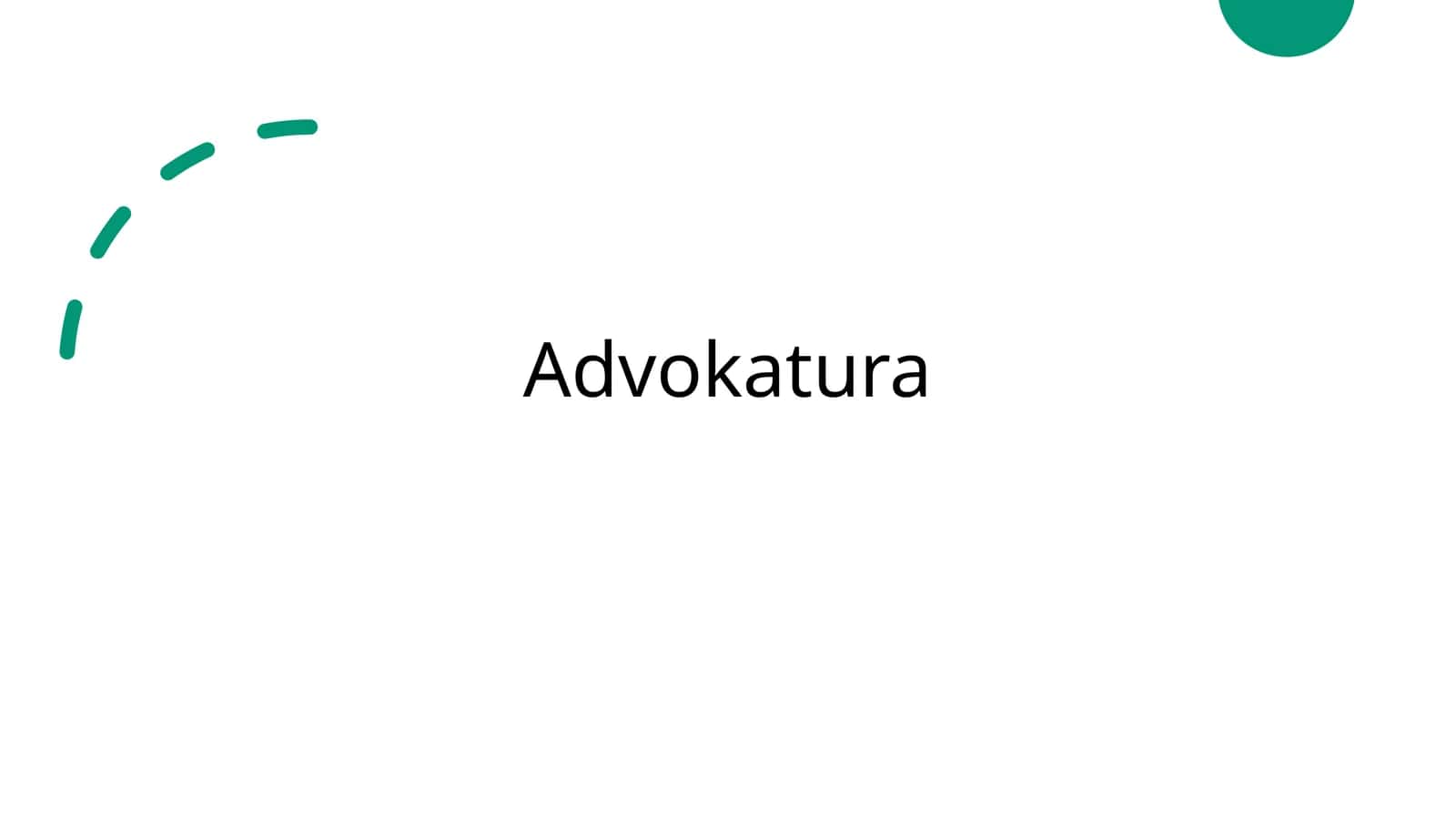 Advokatura 1