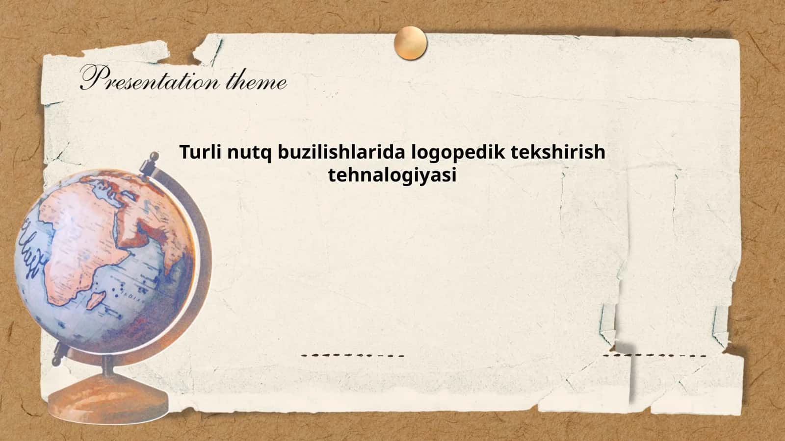 Turli nutq buzilishlarida logopedik tekshirish tehnalogiyasi 1
