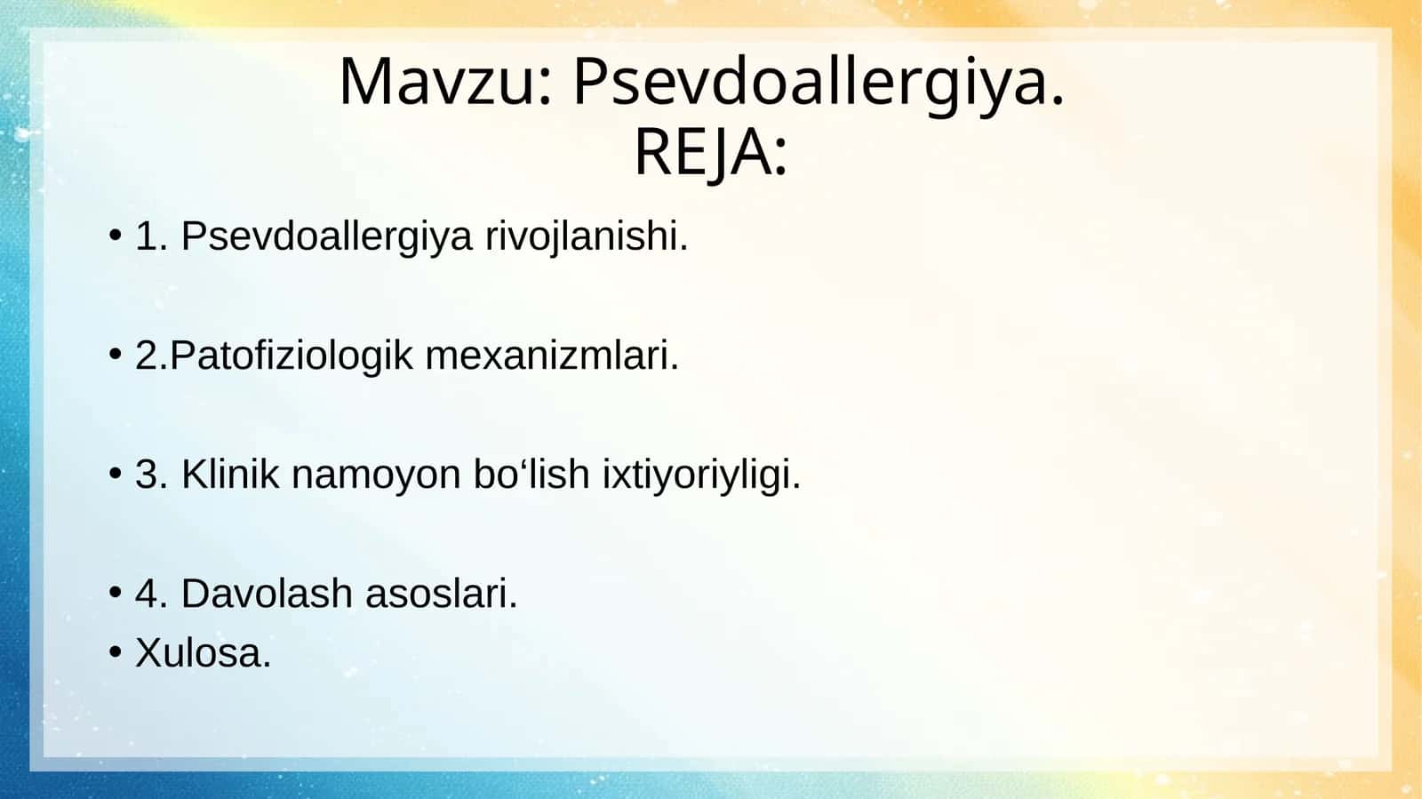Psevdoallergiya 1