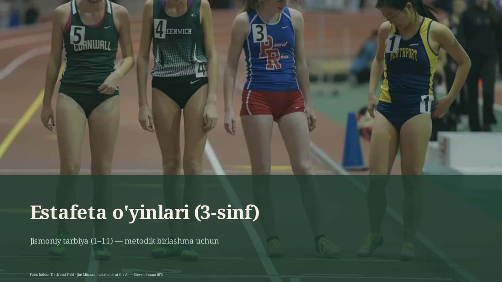 Estafeta o'yinlari (3-sinf) 1