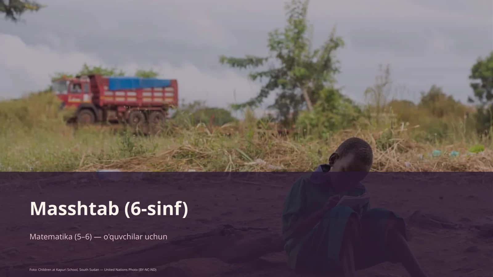 Masshtab (6-sinf) 1