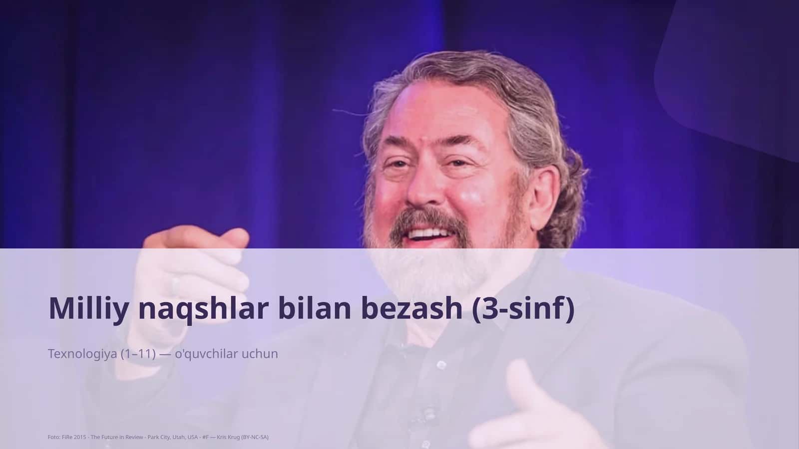 Milliy naqshlar bilan bezash (3-sinf) 1