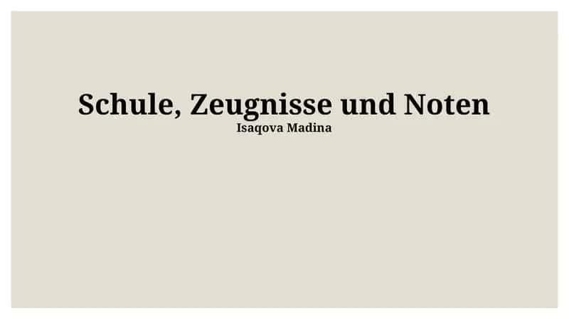 Notenspiegel 1