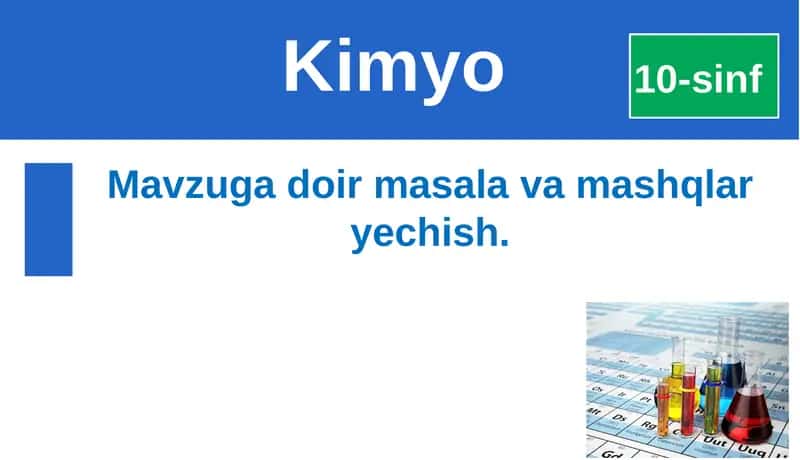 Kimyo 1