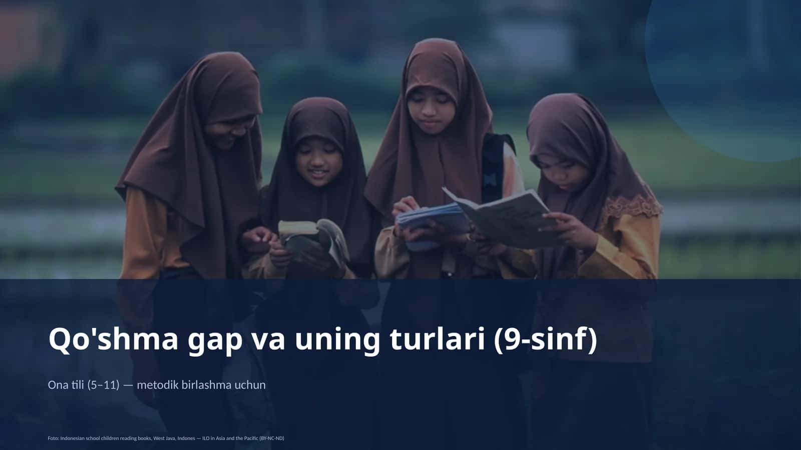 Qo'shma gap va uning turlari (9-sinf) 1