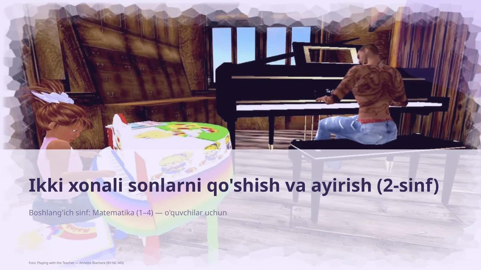 Ikki xonali sonlarni qo'shish va ayirish (2-sinf) 1