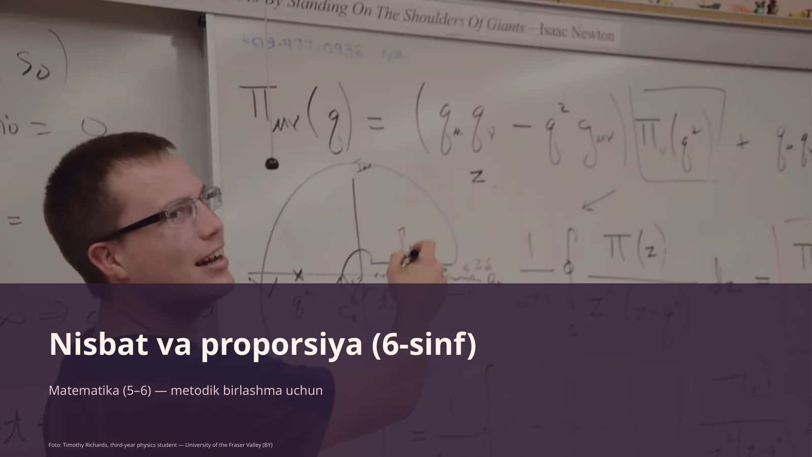 Nisbat va proporsiya (6-sinf) 1