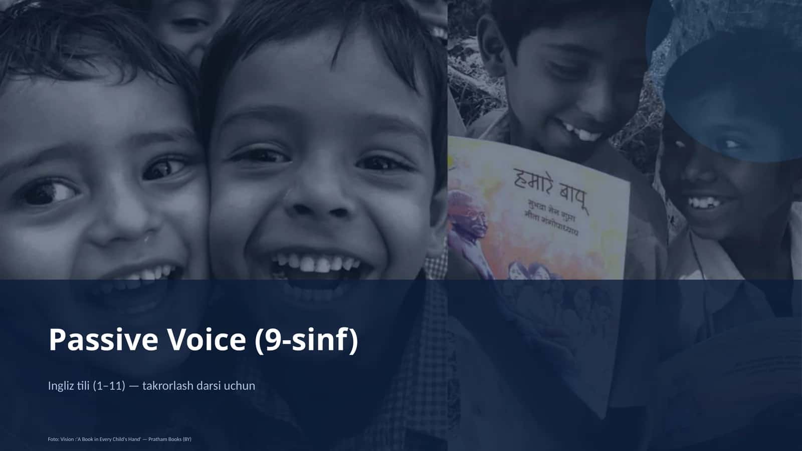 Passive Voice (9-sinf) 1