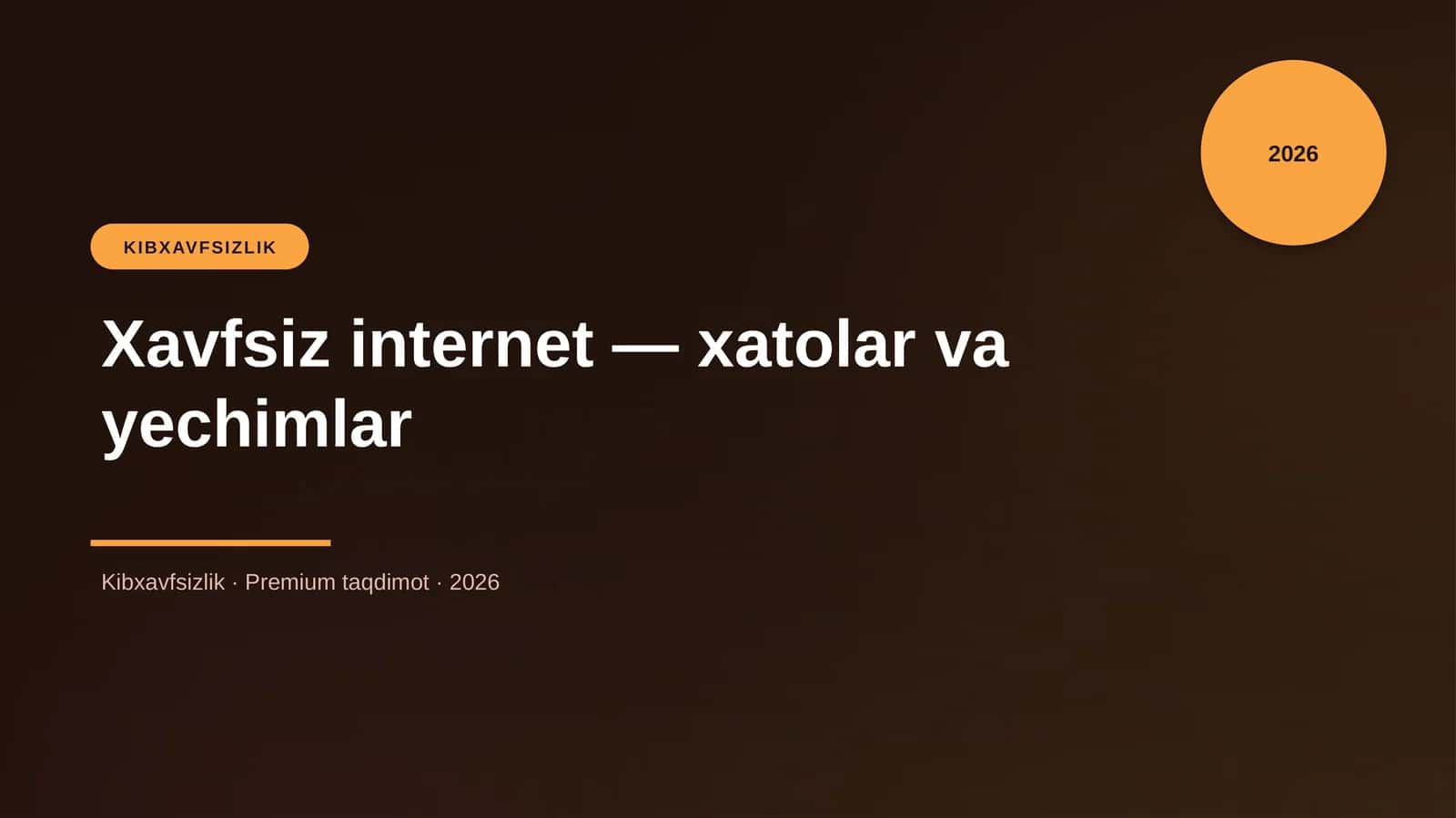 Xavfsiz internet — xatolar va yechimlar 1