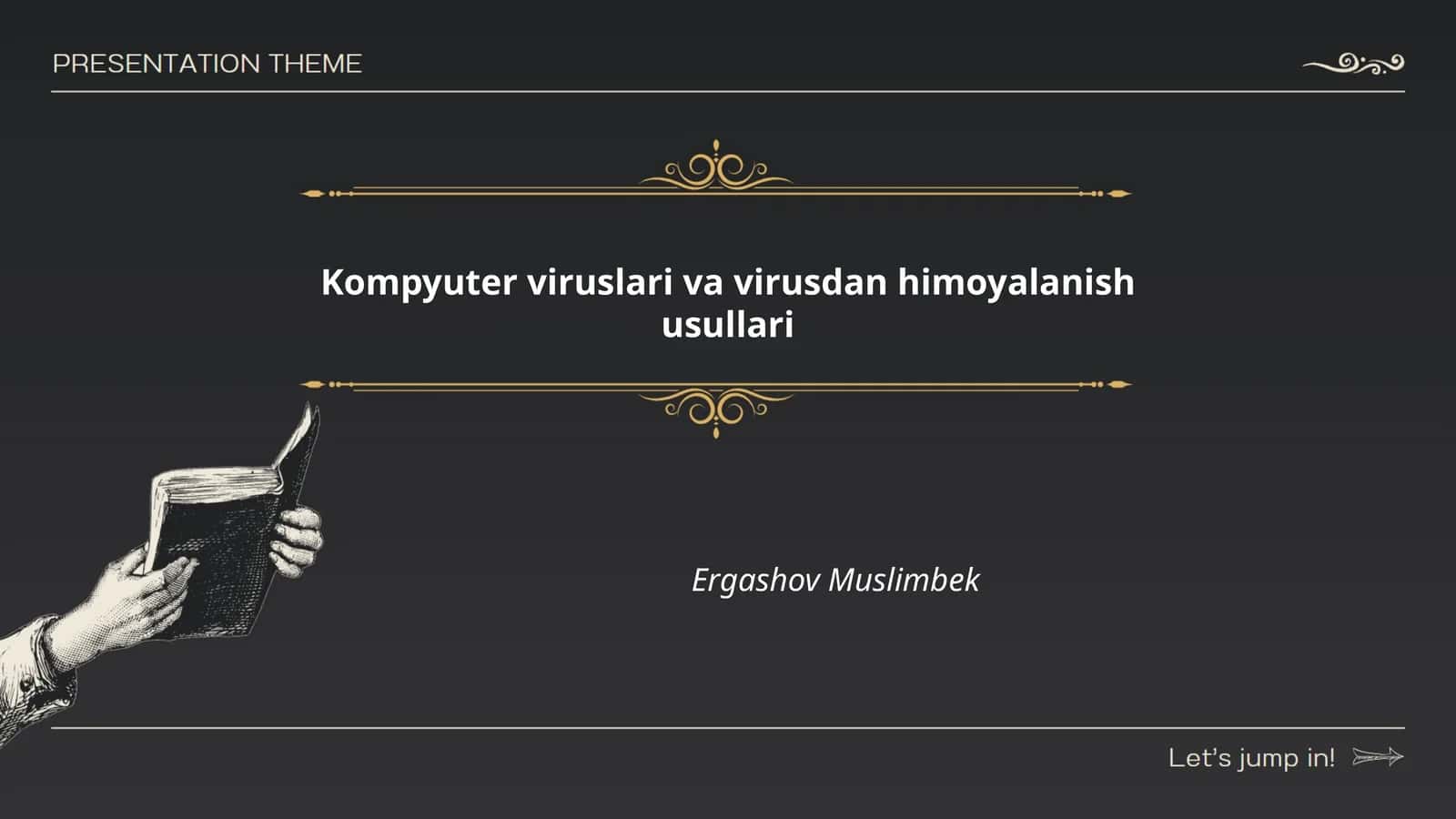 Kompyuter viruslari va virusdan himoyalanish usullari 1
