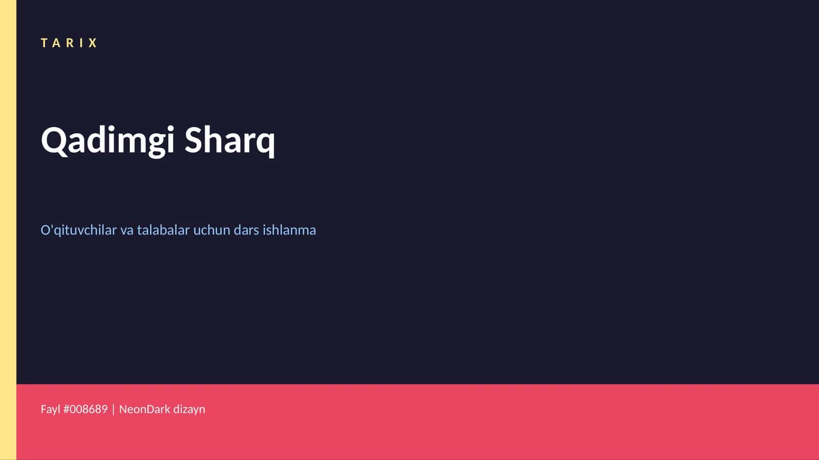 Qadimgi Sharq 1