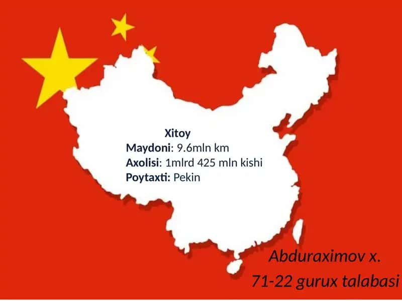 Xitoy 1