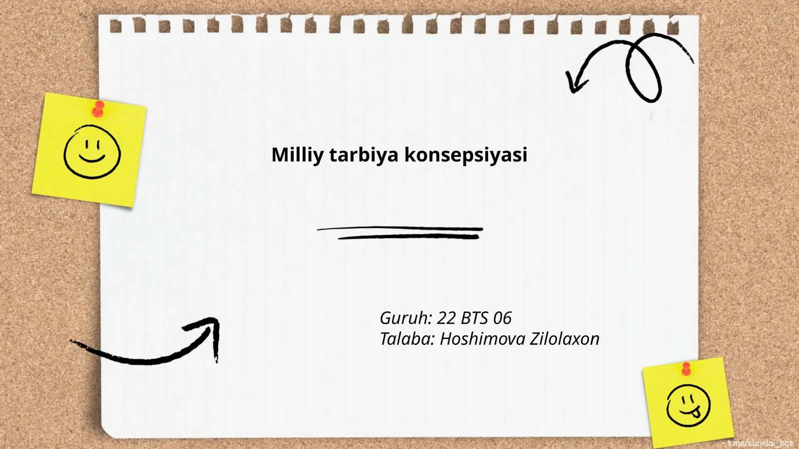 Milliy tarbiya konsepsiyasi 1
