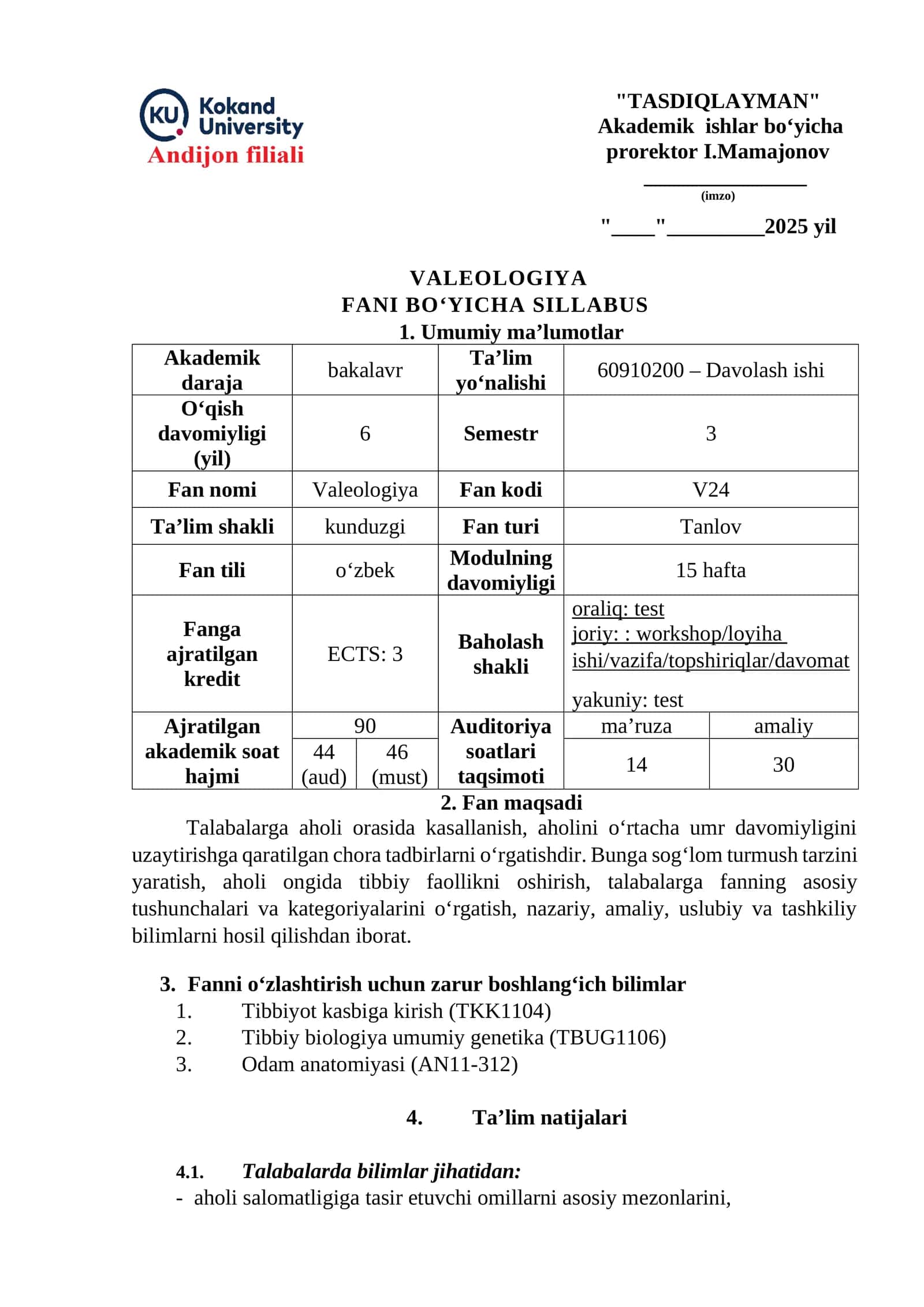 VALEOLOGIYA 1