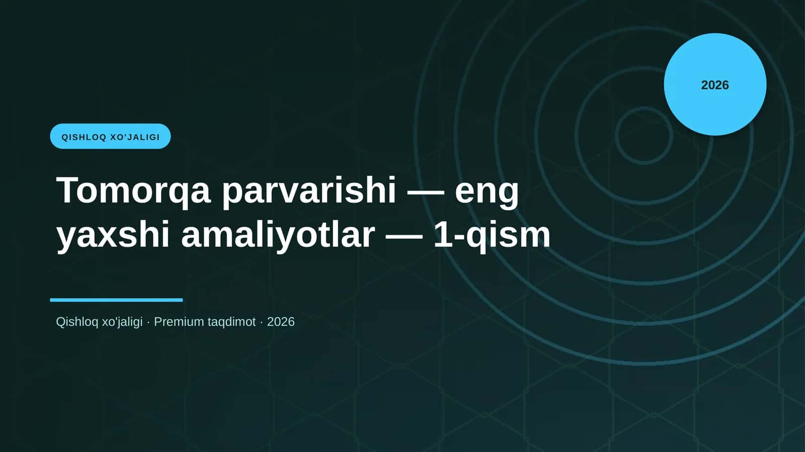 Tomorqa Parvarishi 1