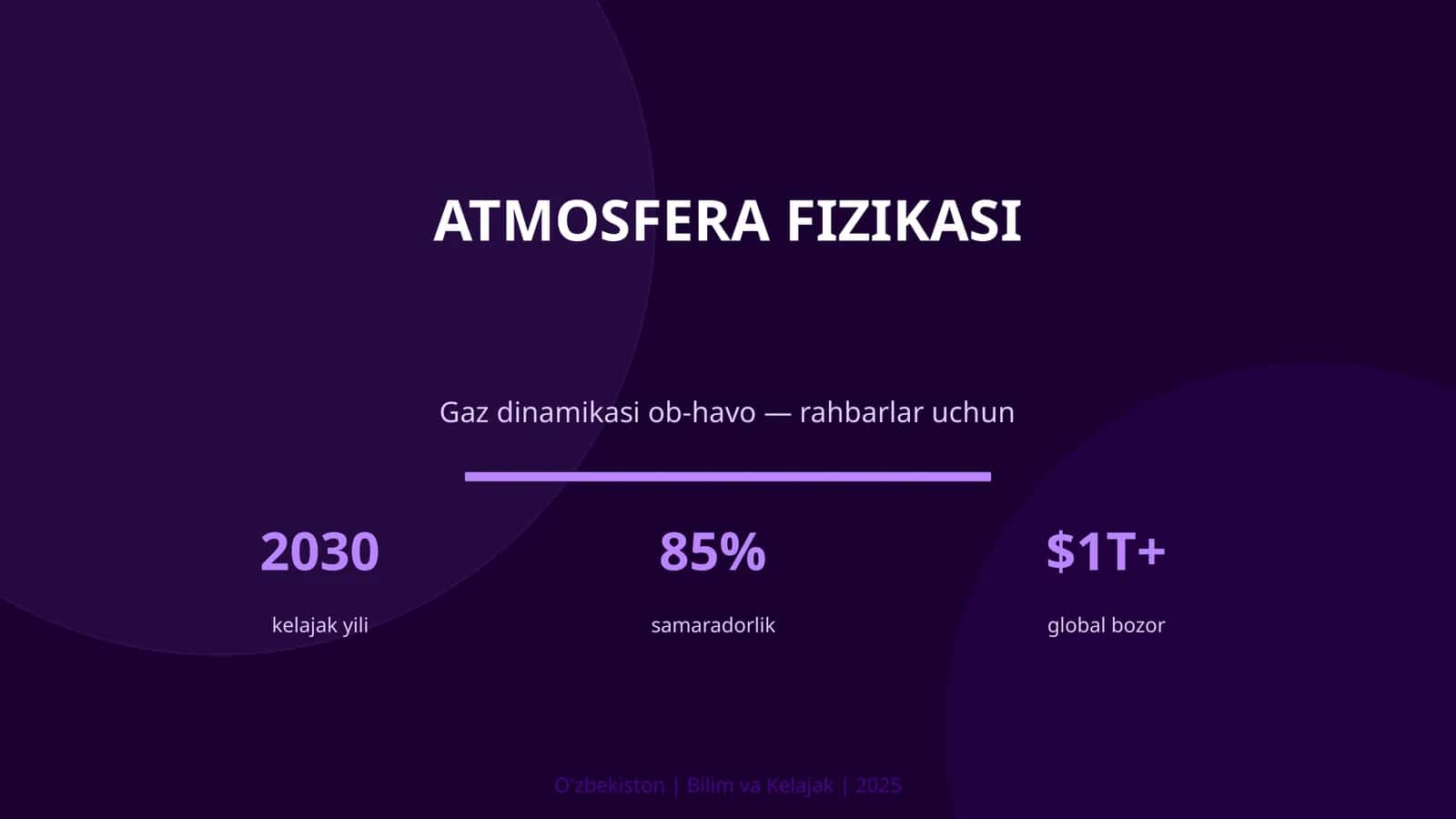 Atmosfera Fizikasi 1