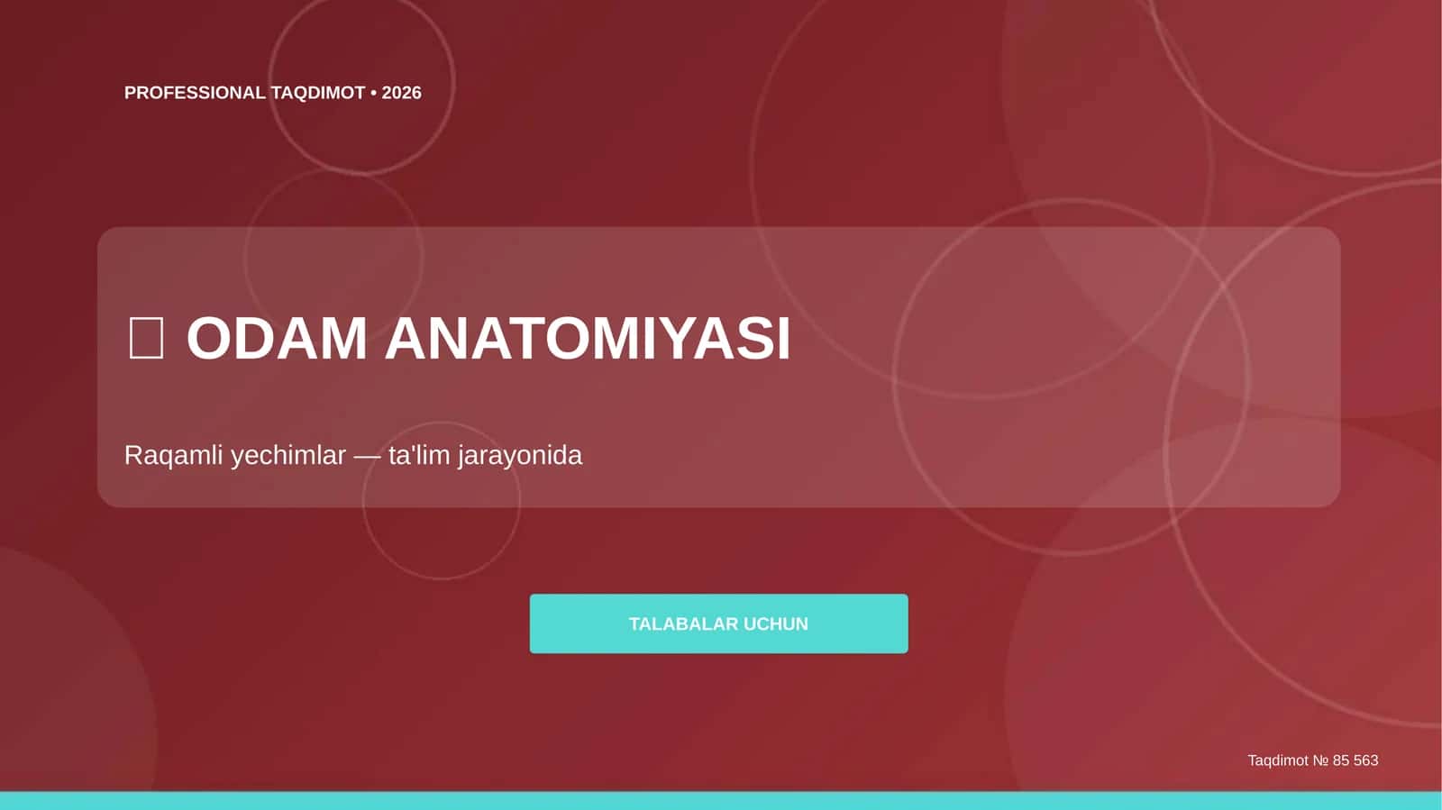ODAM ANATOMIYASI 1
