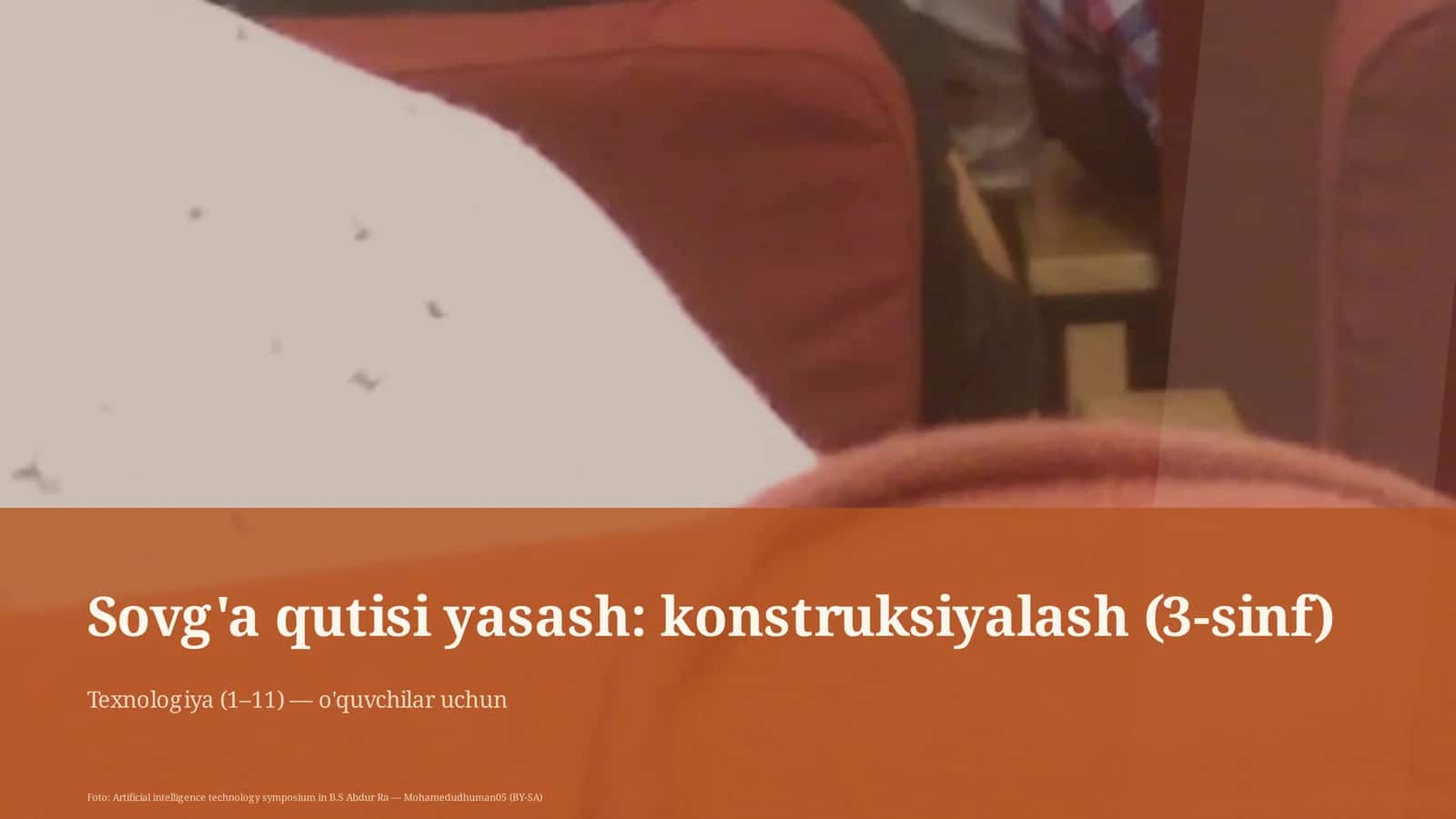 Sovg'a qutisi yasash: konstruksiyalash (3-sinf) 1