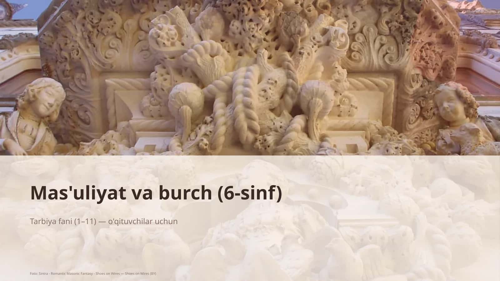 Mas'uliyat va burch (6-sinf) 1