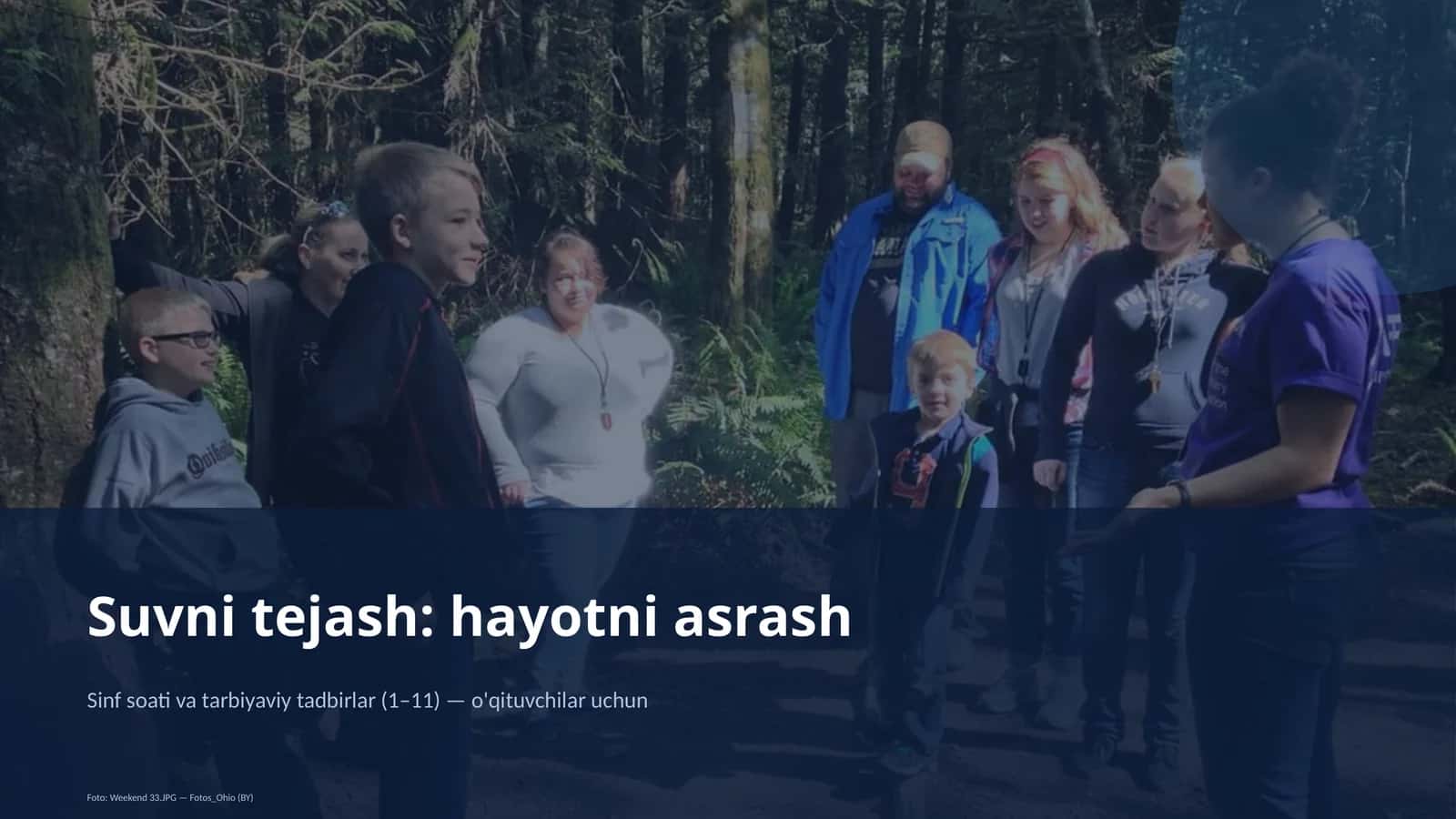 Suvni tejash: hayotni asrash 1