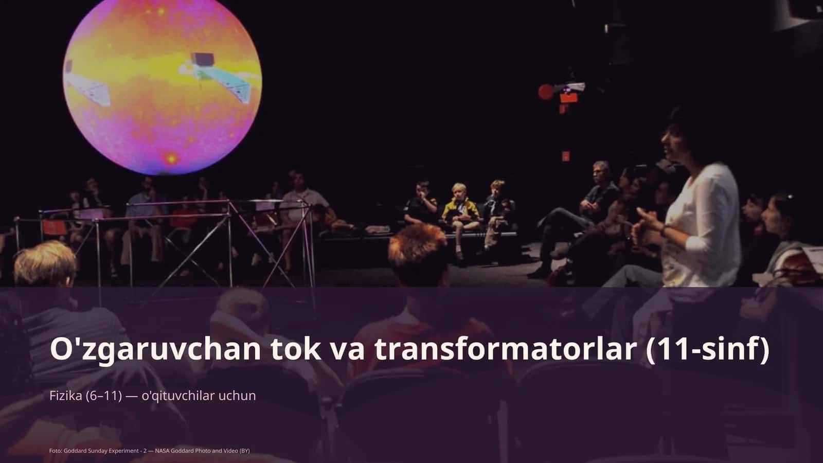 O'zgaruvchan tok va transformatorlar (11-sinf) 1