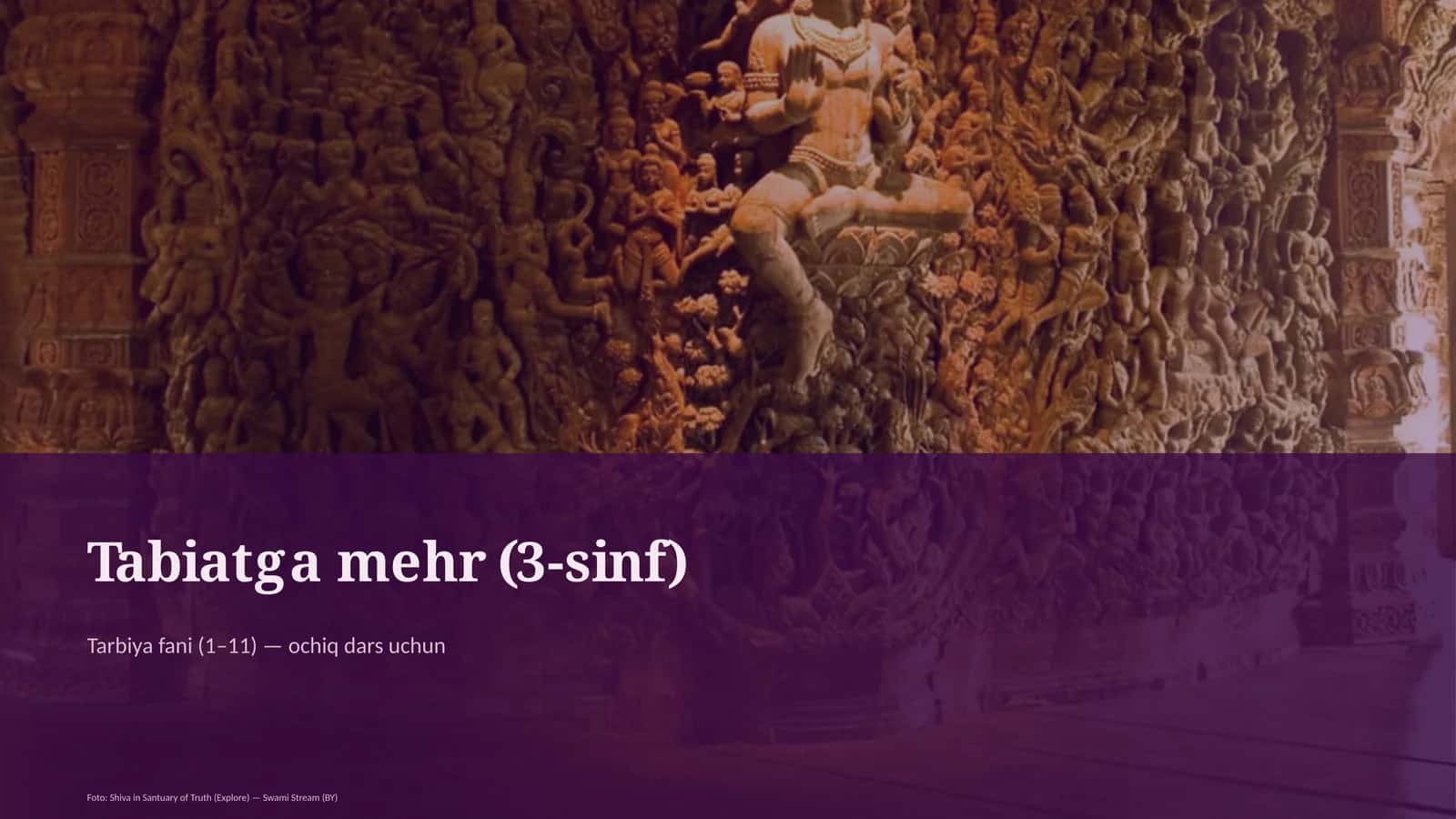 Tabiatga mehr (3-sinf) 1