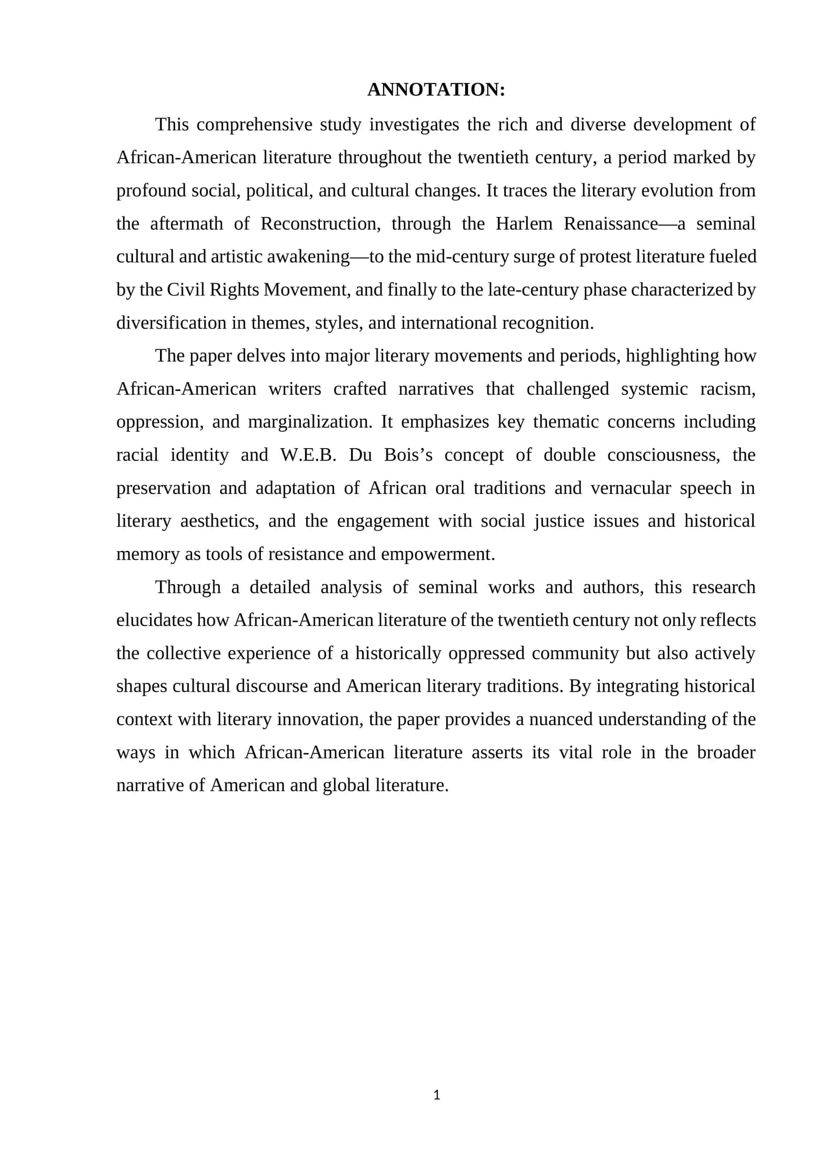 ANNOTATION 1