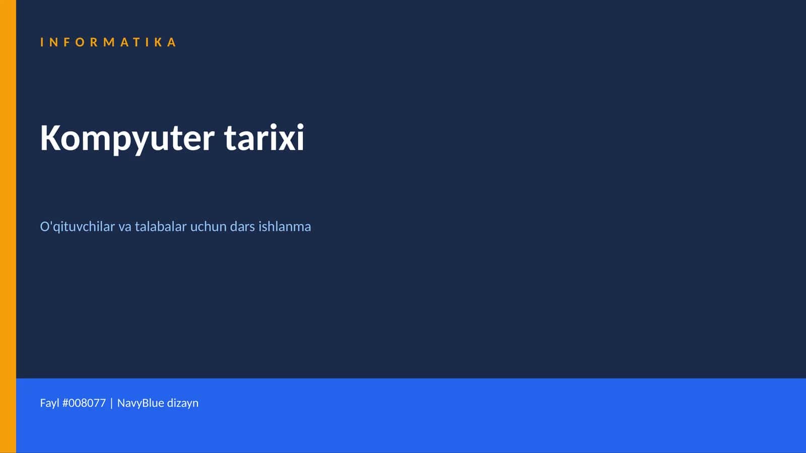 INFORMATIKA 1