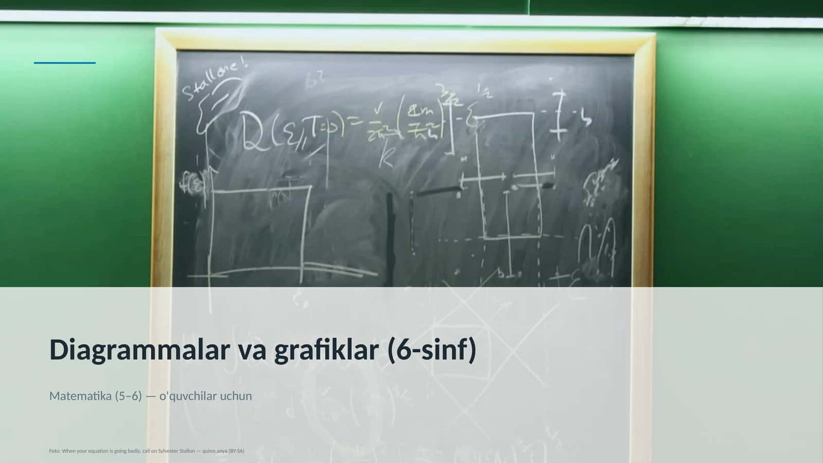 Diagrammalar va grafiklar (6-sinf) 1