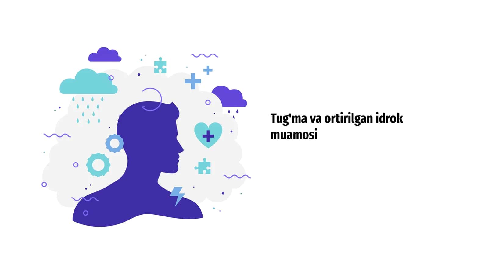 Tug'ma va ortirilgan idrok muamosi 1