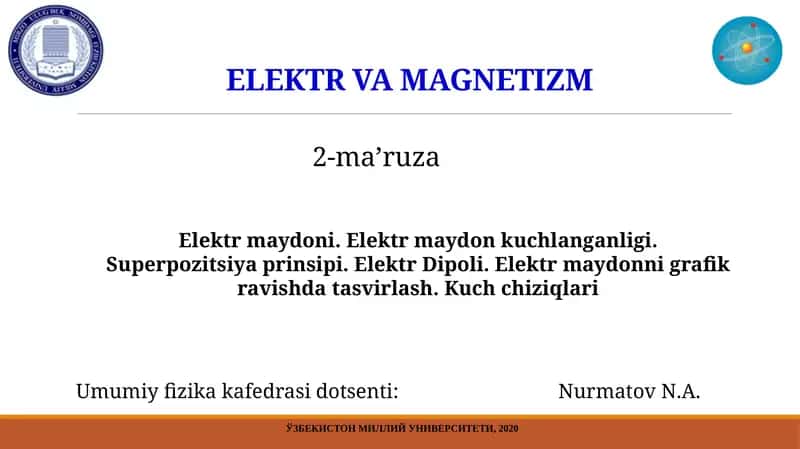 Elektr VA MAGNETIZM 1