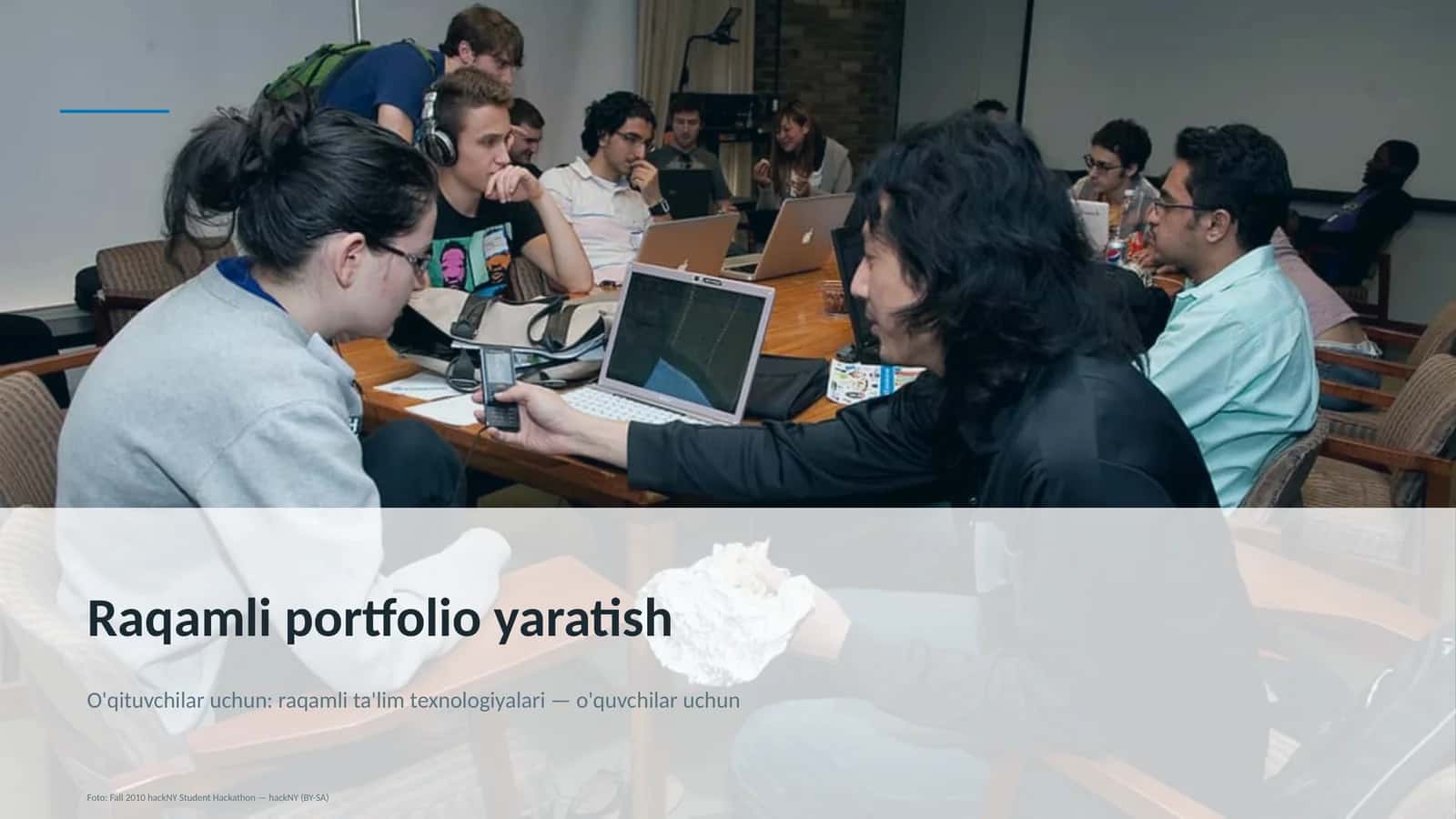 Raqamli portfolio yaratish 1