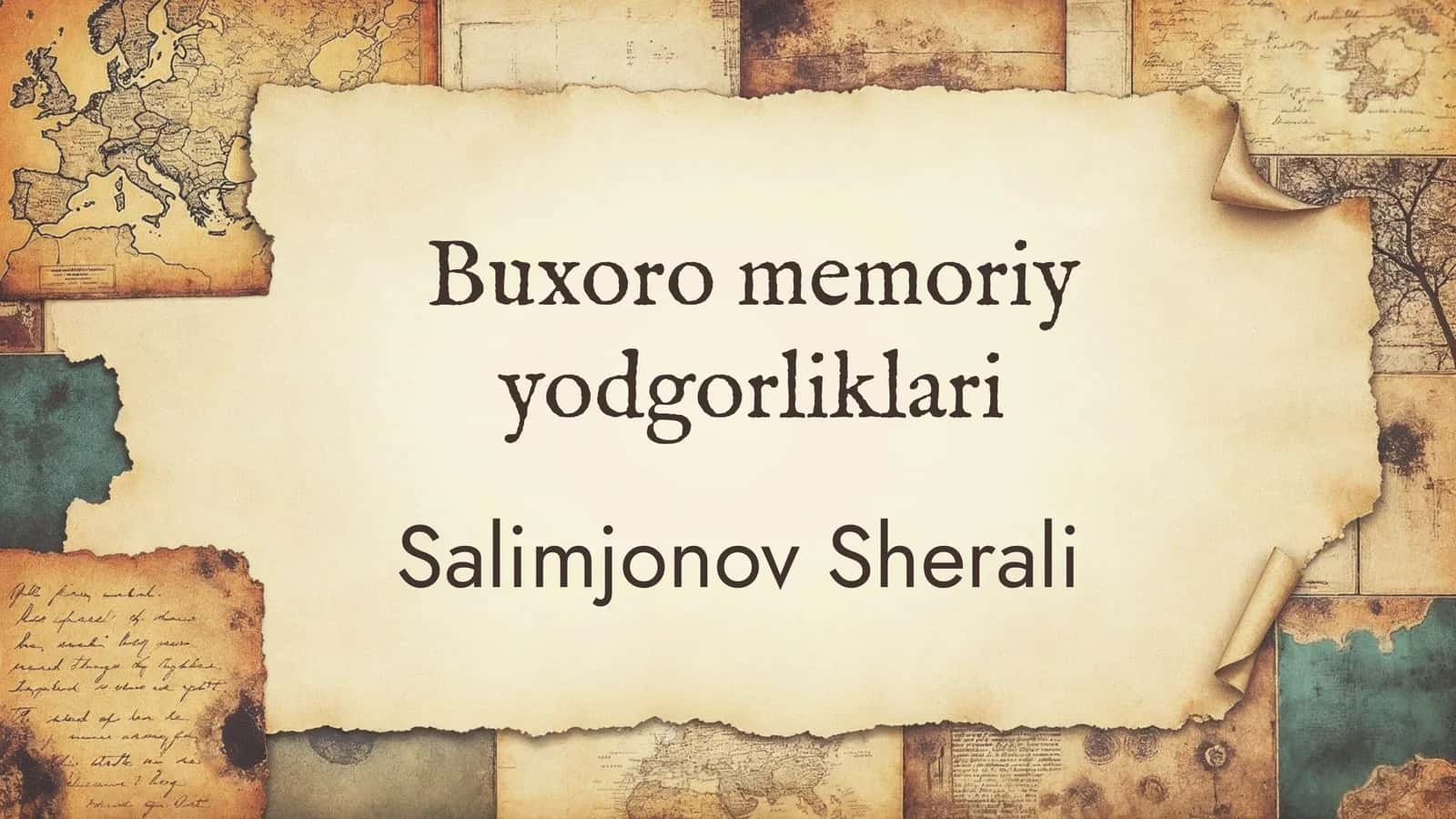 Buxoro memoriy yodgorliklari 1