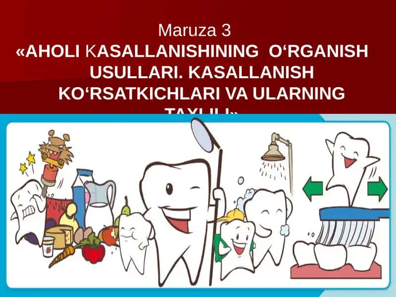 Stomatologik kasalliklar 1