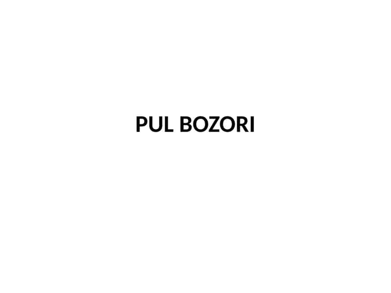 Pul Bozori 1