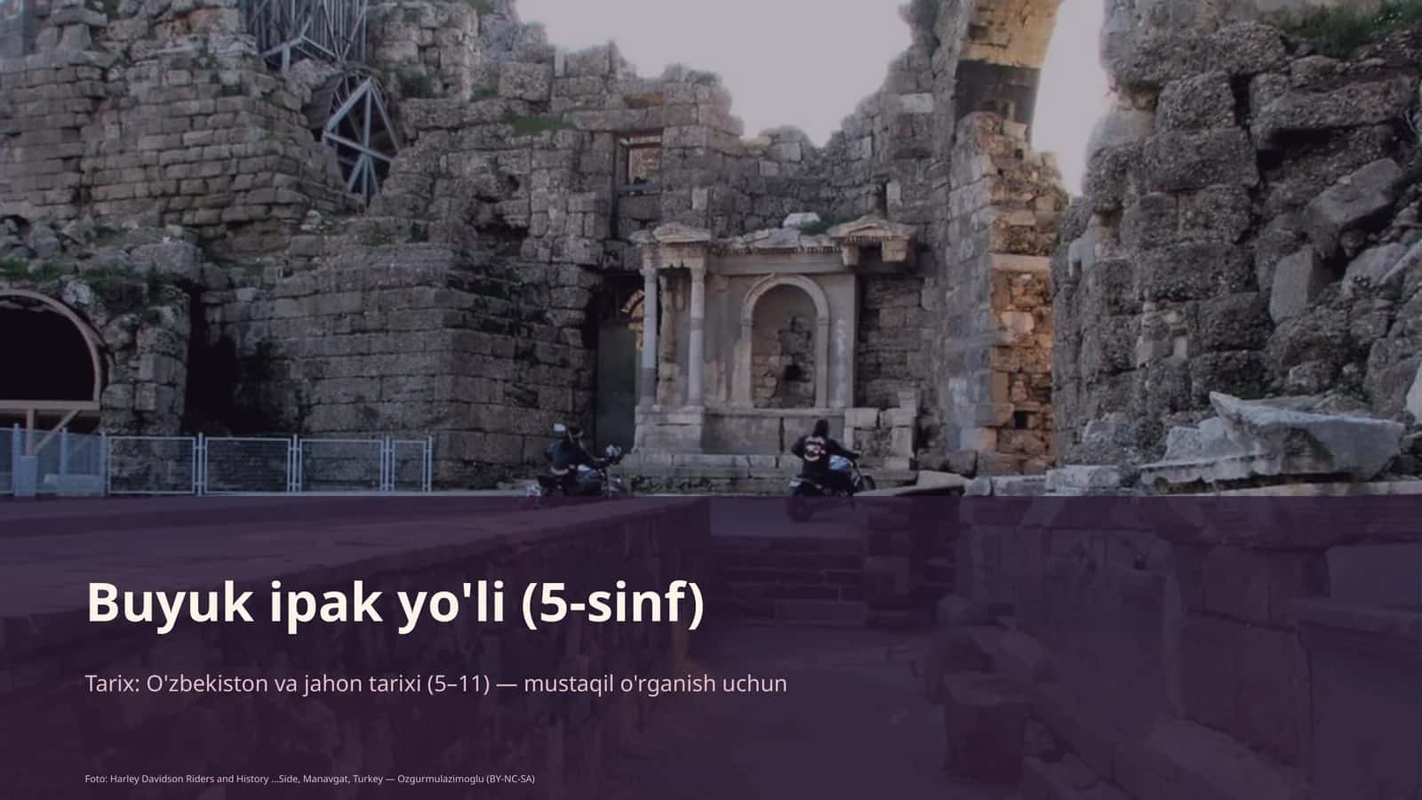 Buyuk ipak yo'li (5-sinf) 1