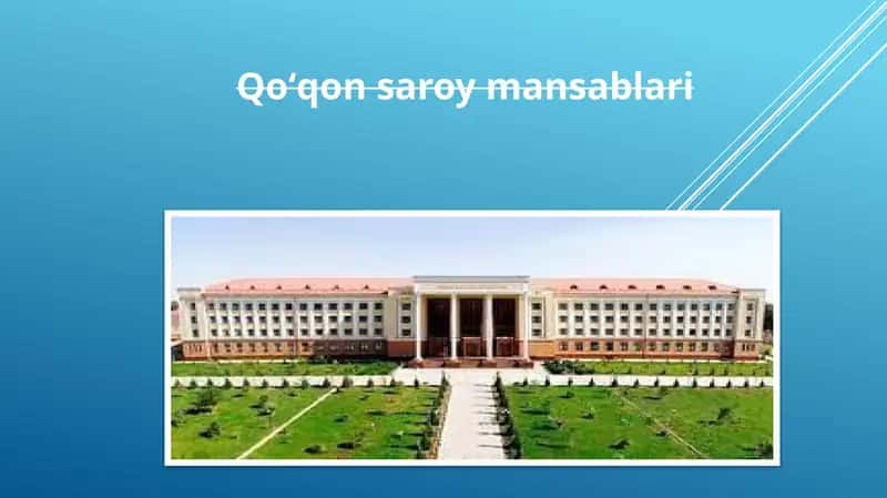 Qoʻqonsaroy mansablari 1