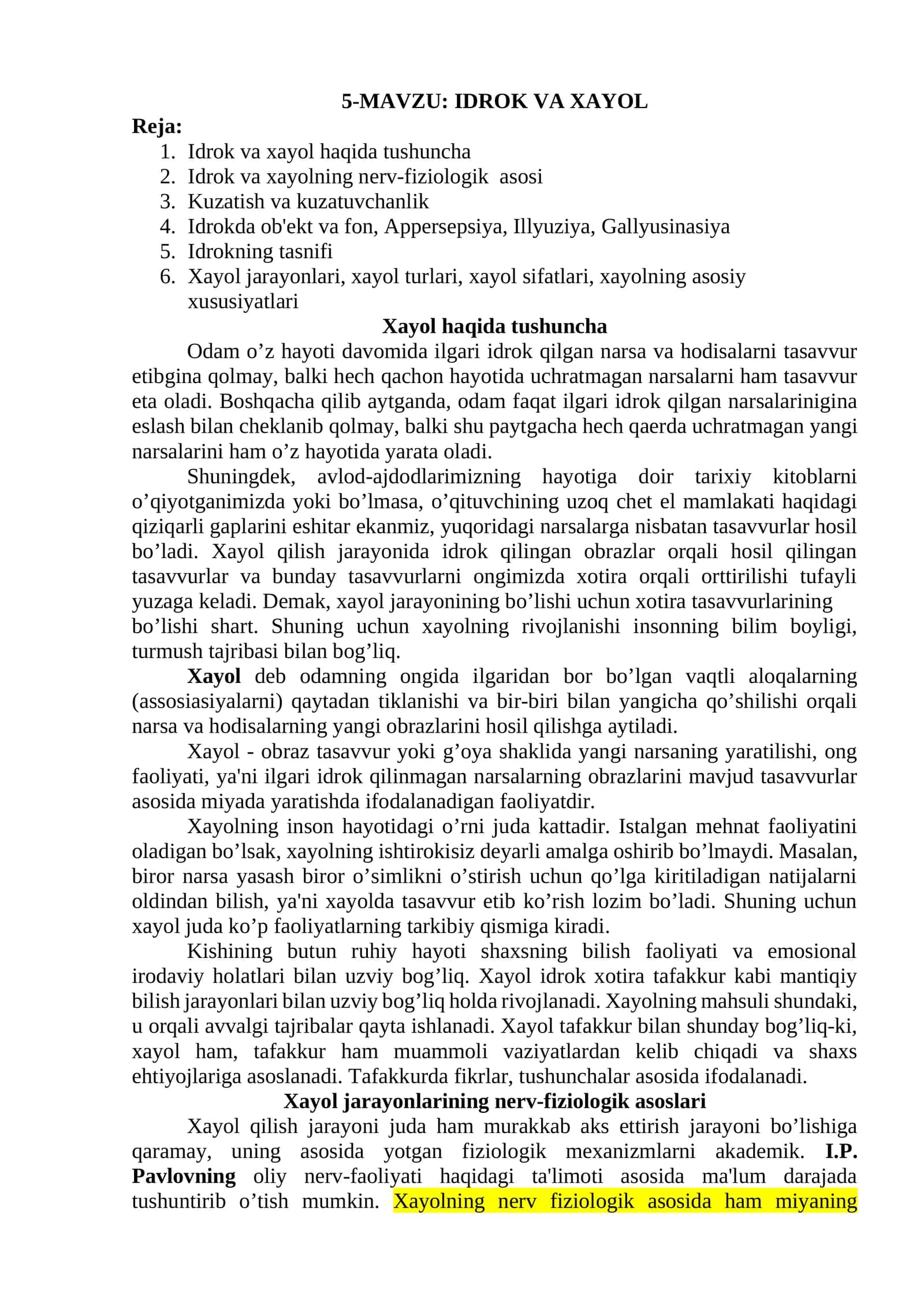 IDROK VA XAYOL 1