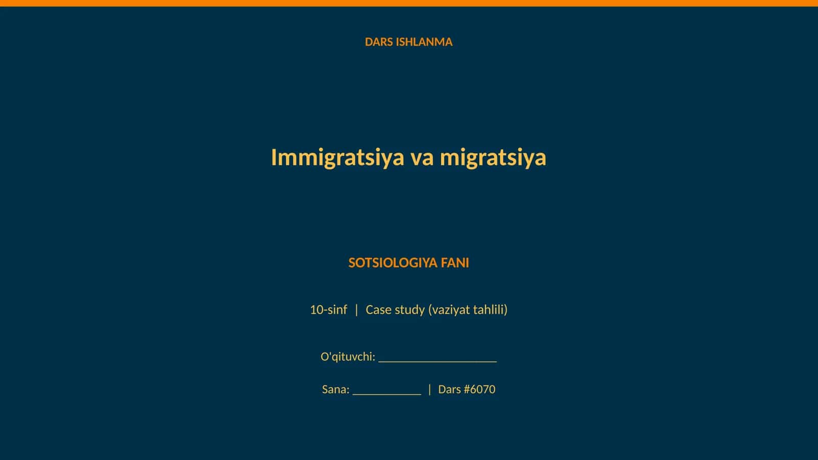 Immigratsiya va migratsiya 1
